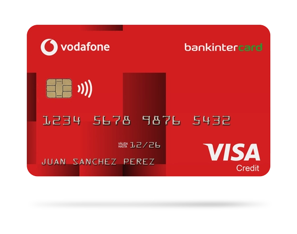 sobre tarjeta revolving Visa Vodafone